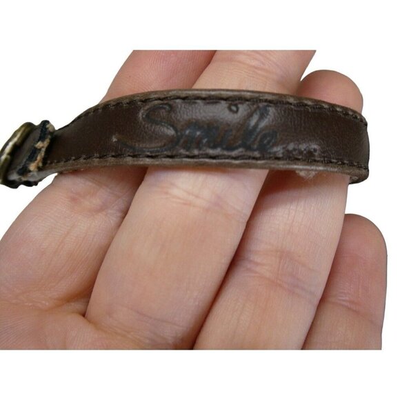 New Sanuk‎ Strappy Sandals Women's Size 7 Brown Metallic Beads Boho - Picture 4 of 6